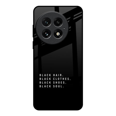 Black Soul OnePlus 13 Glass Back Cover Online