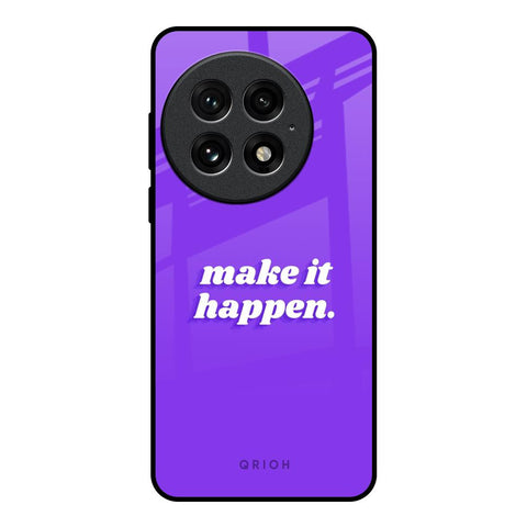 Make it Happen OnePlus 13 Glass Back Cover Online