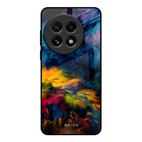 Multicolor Oil Painting OnePlus 13 Glass Back Cover Online