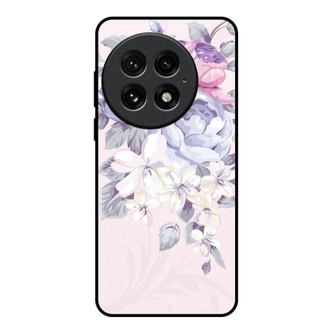 Elegant Floral OnePlus 13 Glass Back Cover Online