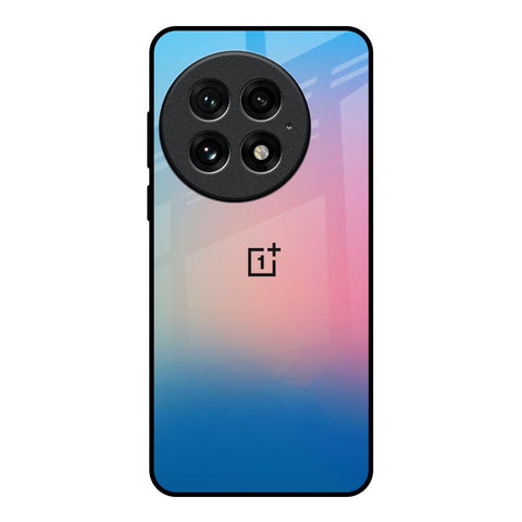 Blue & Pink Ombre OnePlus 13 Glass Back Cover Online