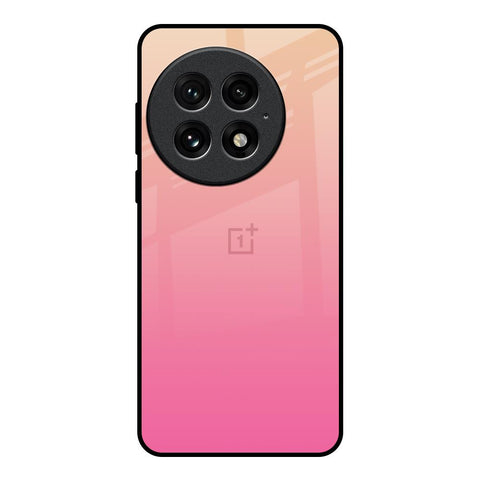 Pastel Pink Gradient OnePlus 13 Glass Back Cover Online