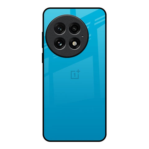 Blue Aqua OnePlus 13 Glass Back Cover Online