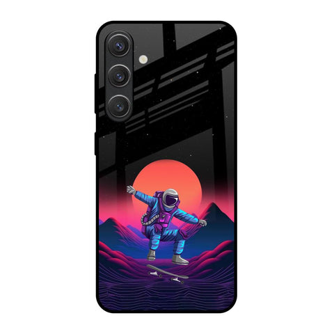 Retro Astronaut Samsung Galaxy S25 5G Glass Back Cover Online