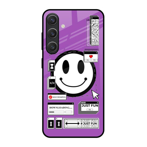 Code with Smile Samsung Galaxy S25 5G Glass Back Cover Online