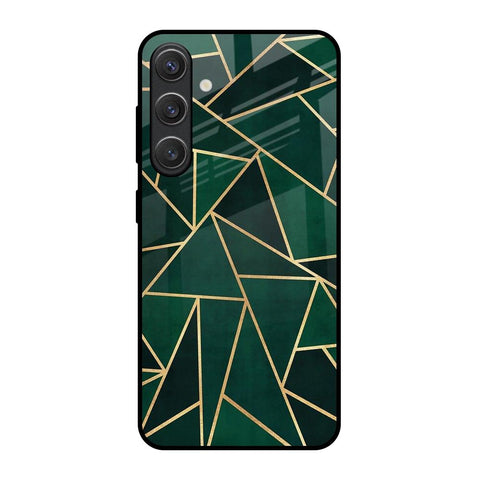 Abstract Green Samsung Galaxy S25 5G Glass Back Cover Online