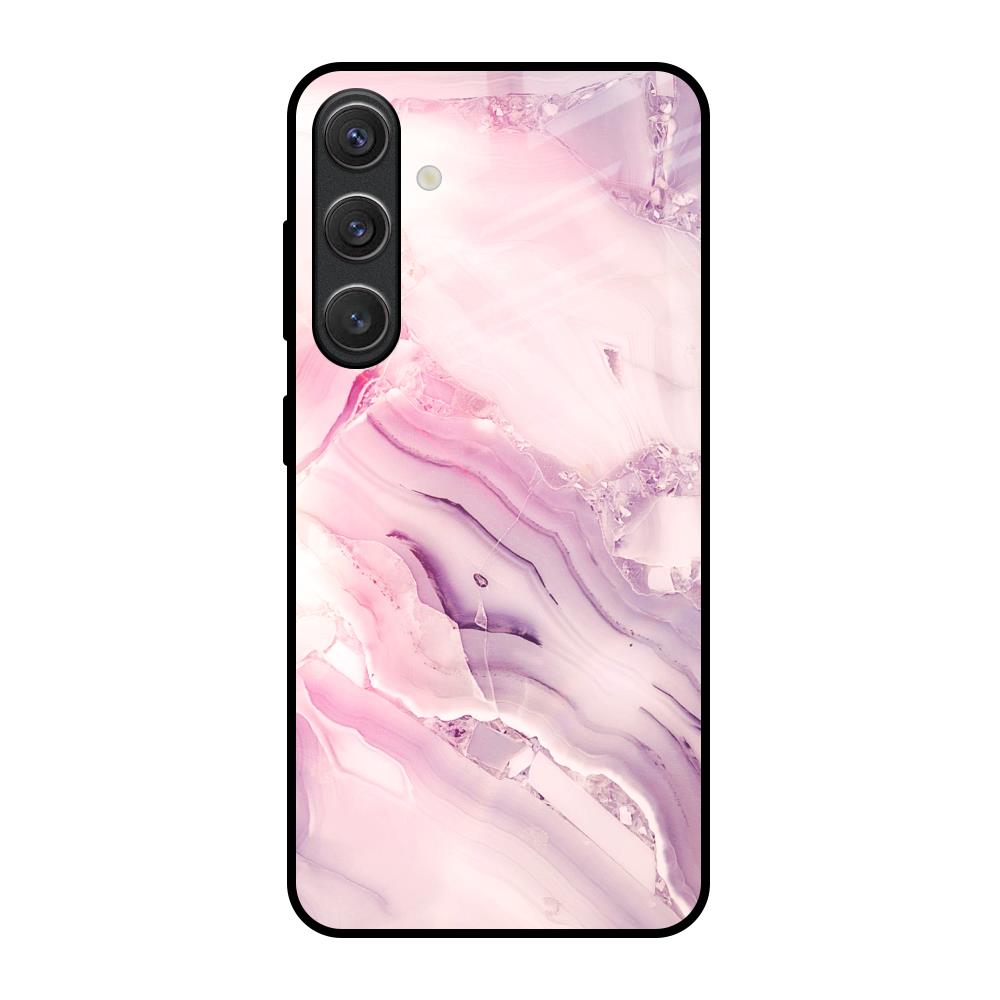 Diamond Pink Gradient Samsung Galaxy S25 5G Glass Back Cover Online