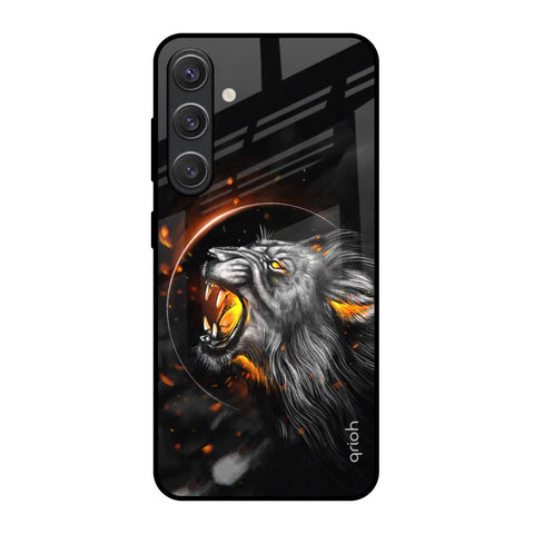 Aggressive Lion Samsung Galaxy S25 5G Glass Back Cover Online