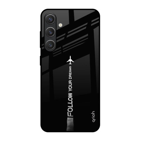 Follow Your Dreams Samsung Galaxy S25 5G Glass Back Cover Online