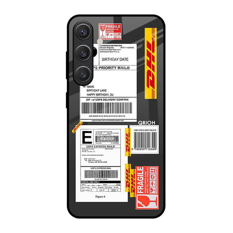 Cool Barcode Label Samsung Galaxy S25 5G Glass Back Cover Online