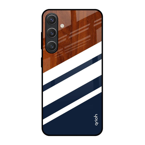 Bold Stripes Samsung Galaxy S25 5G Glass Back Cover Online