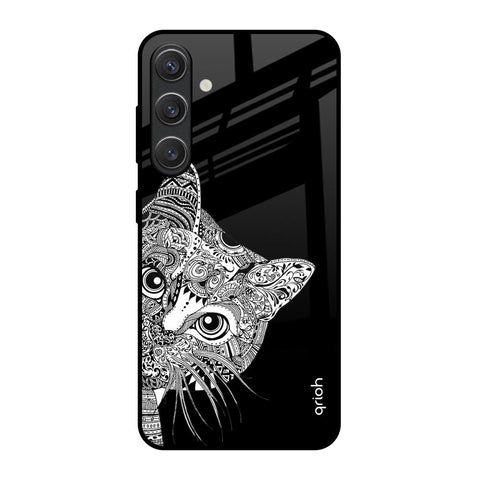 Kitten Mandala Samsung Galaxy S25 5G Glass Back Cover Online