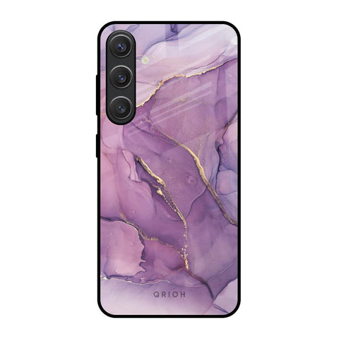 Purple Gold Marble Samsung Galaxy S25 5G Glass Back Cover Online
