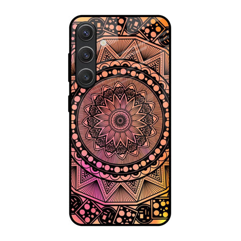 Floral Mandala Samsung Galaxy S25 5G Glass Back Cover Online