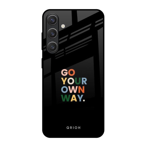 Go Your Own Way Samsung Galaxy S25 5G Glass Back Cover Online
