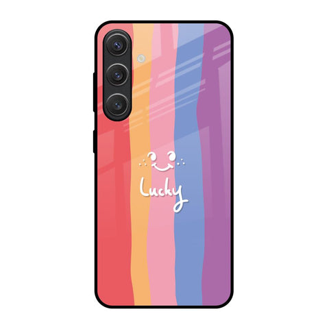 Lucky Abstract Samsung Galaxy S25 5G Glass Back Cover Online