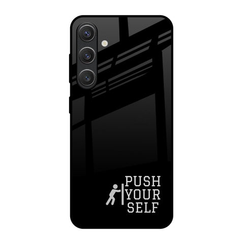 Push Your Self Samsung Galaxy S25 5G Glass Back Cover Online
