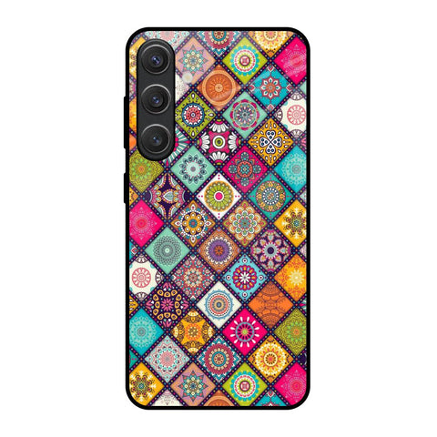 Multicolor Mandala Samsung Galaxy S25 5G Glass Back Cover Online
