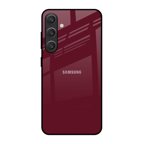 Classic Burgundy Samsung Galaxy S25 5G Glass Back Cover Online