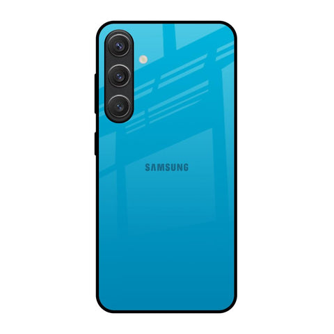 Blue Aqua Samsung Galaxy S25 5G Glass Back Cover Online