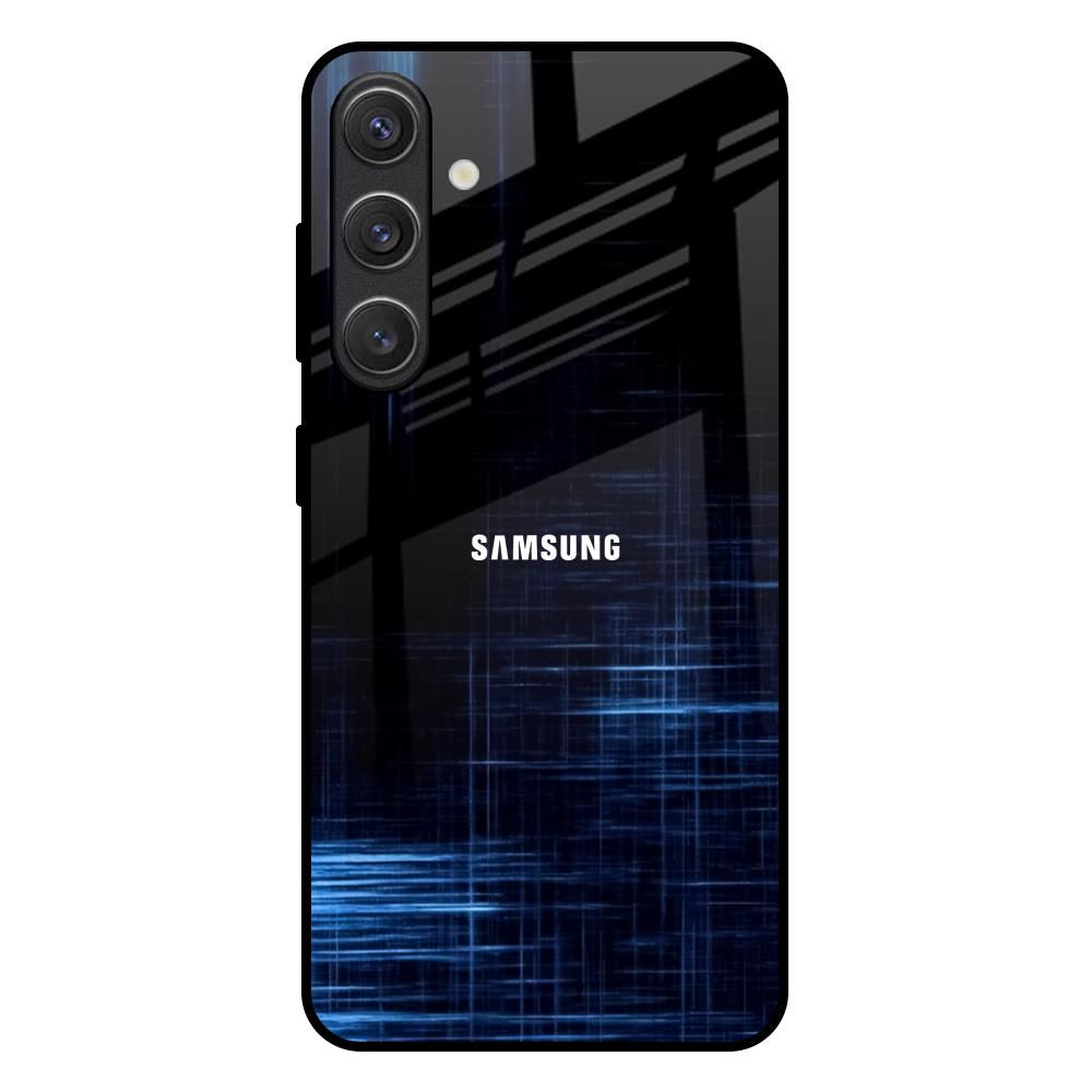 Blue Scratch Samsung Galaxy S25 Plus 5G Glass Back Cover Online
