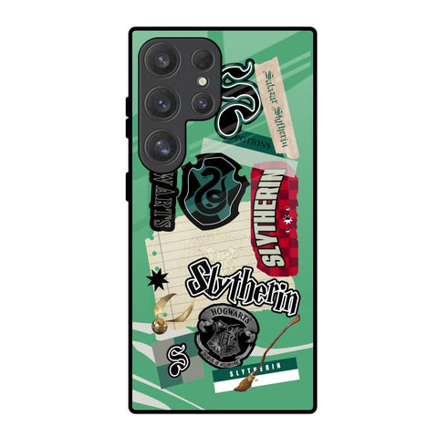 Slytherin Samsung Galaxy S25 Ultra 5G Glass Back Cover Online