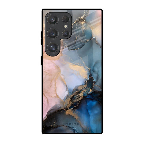 Marble Ink Abstract Samsung Galaxy S25 Ultra 5G Glass Back Cover Online