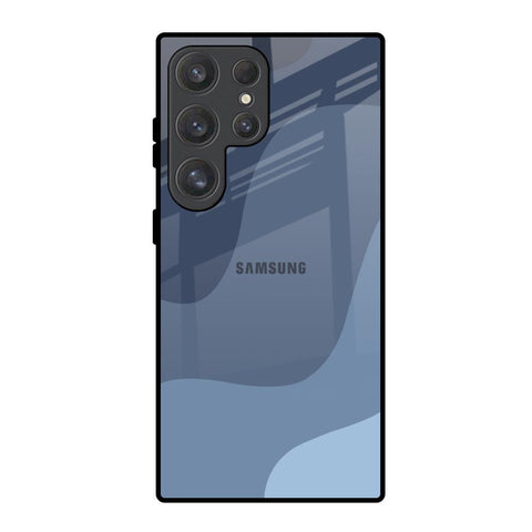Navy Blue Ombre Samsung Galaxy S25 Ultra 5G Glass Back Cover Online