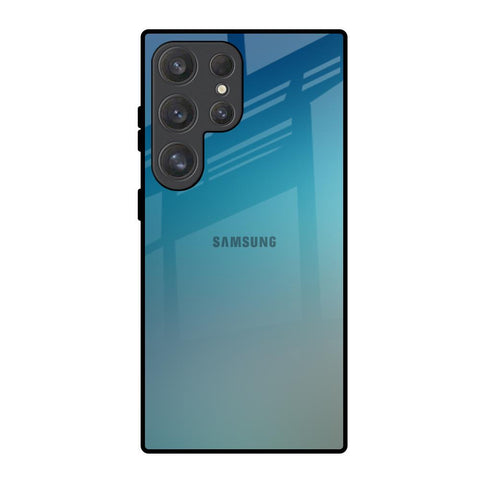 Sea Theme Gradient Samsung Galaxy S25 Ultra 5G Glass Back Cover Online