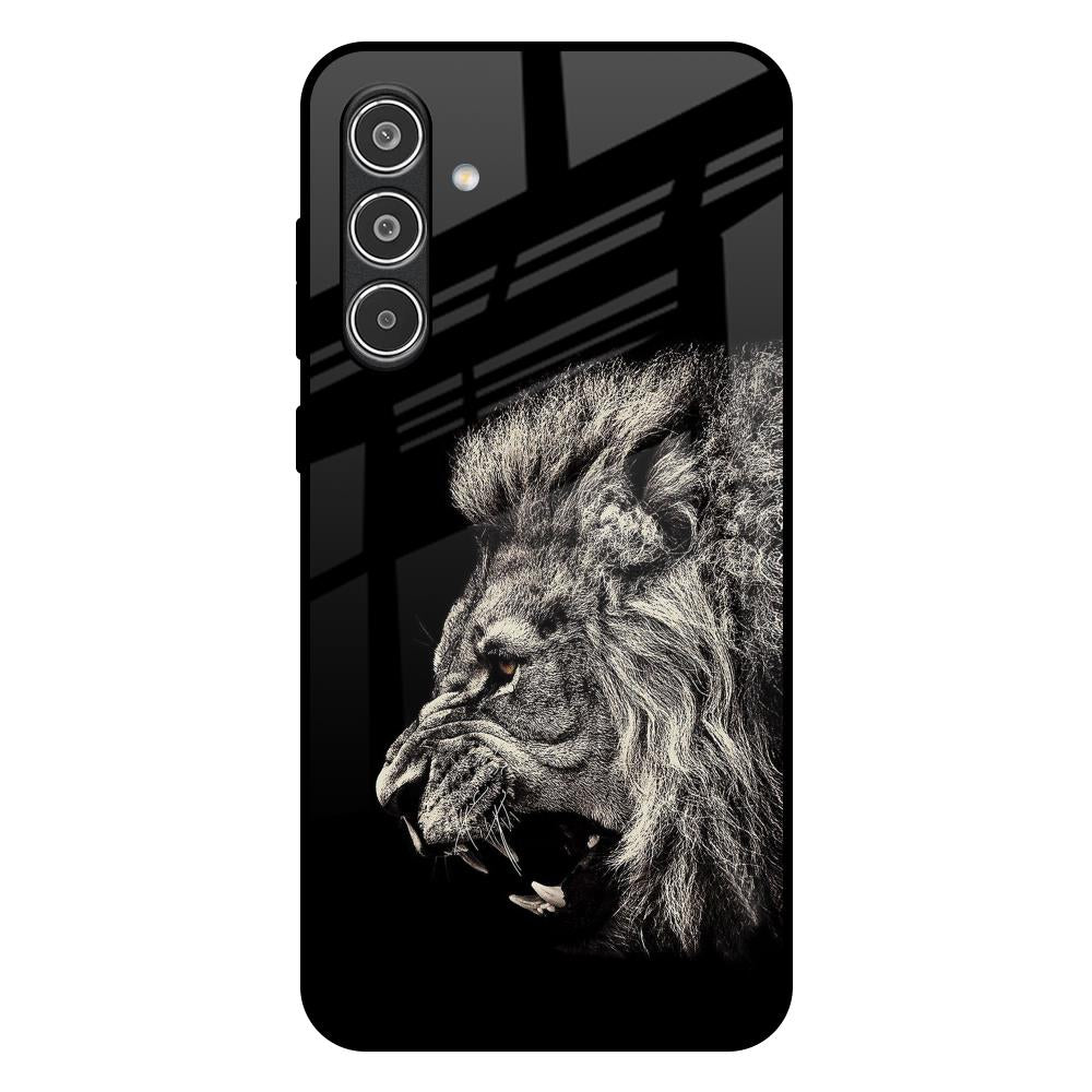 Brave Lion Samsung Galaxy A56 5G Glass Back Cover Online