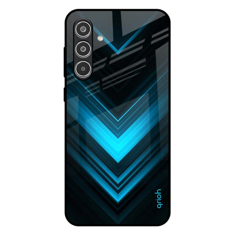 Vertical Blue Arrow Samsung Galaxy A56 5G Glass Back Cover Online