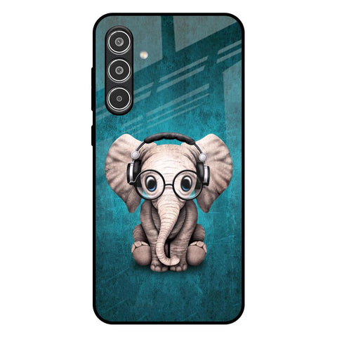 Adorable Baby Elephant Samsung Galaxy A56 5G Glass Back Cover Online