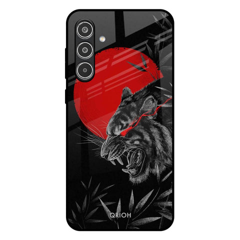 Red Moon Tiger Samsung Galaxy A56 5G Glass Back Cover Online