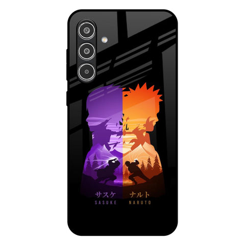 Minimalist Anime Samsung Galaxy A56 5G Glass Back Cover Online