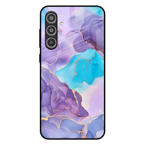 Alcohol ink Marble Samsung Galaxy A56 5G Glass Back Cover Online