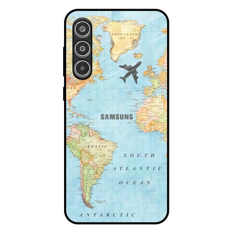 Fly Around The World Samsung Galaxy A56 5G Glass Back Cover Online