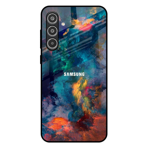Colored Storm Samsung Galaxy A56 5G Glass Back Cover Online