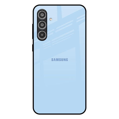 Pastel Sky Blue Samsung Galaxy A56 5G Glass Back Cover Online