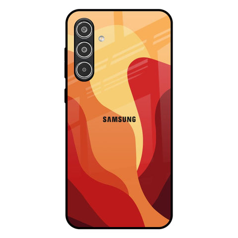 Magma Color Pattern Samsung Galaxy A56 5G Glass Back Cover Online
