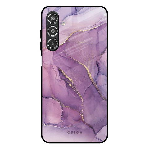 Purple Gold Marble Samsung Galaxy A26 5G Glass Back Cover Online