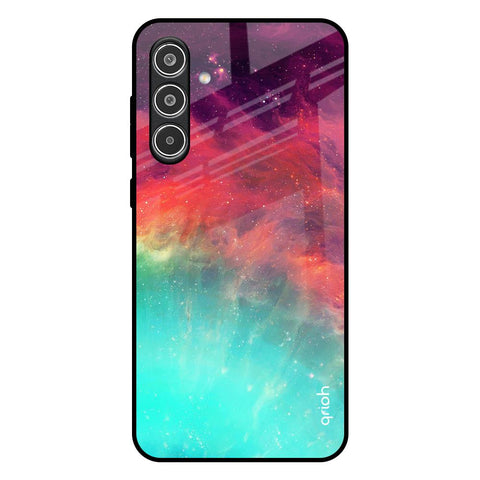 Colorful Aura Samsung Galaxy A36 5G Glass Back Cover Online