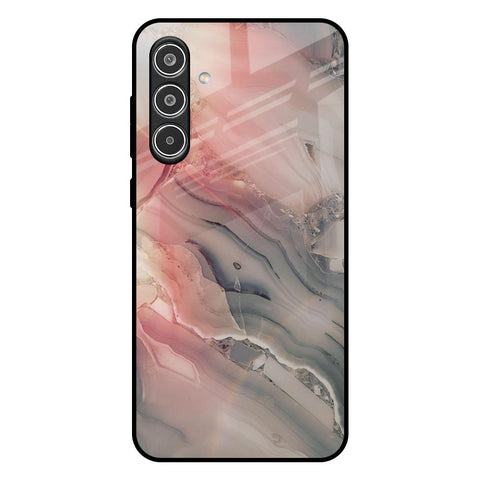 Pink And Grey Marble Samsung Galaxy A36 5G Glass Back Cover Online
