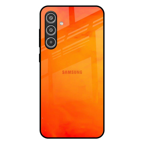 Tangy Orange Samsung Galaxy A36 5G Glass Back Cover Online