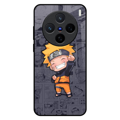 Orange Chubby Vivo X200 5G Glass Back Cover Online