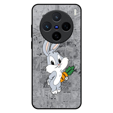 Cute Baby Bunny Vivo X200 5G Glass Back Cover Online