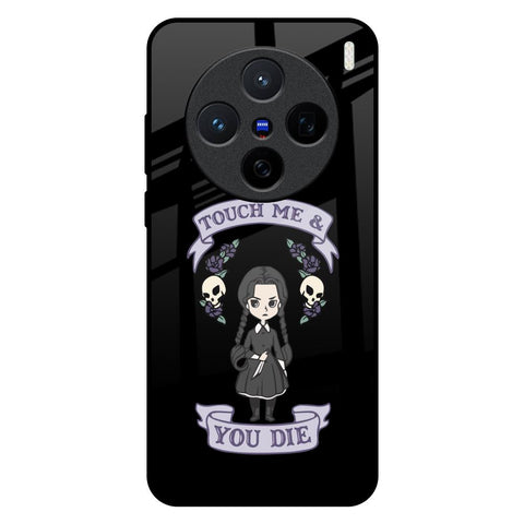 Touch Me & You Die Vivo X200 5G Glass Back Cover Online