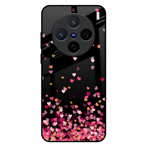 Heart Rain Fall Vivo X200 5G Glass Back Cover Online