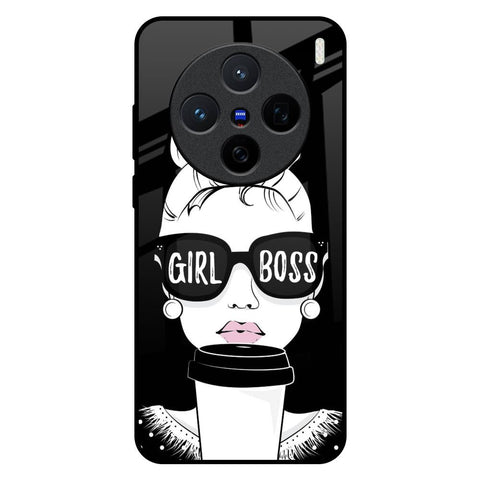 Girl Boss Vivo X200 5G Glass Back Cover Online