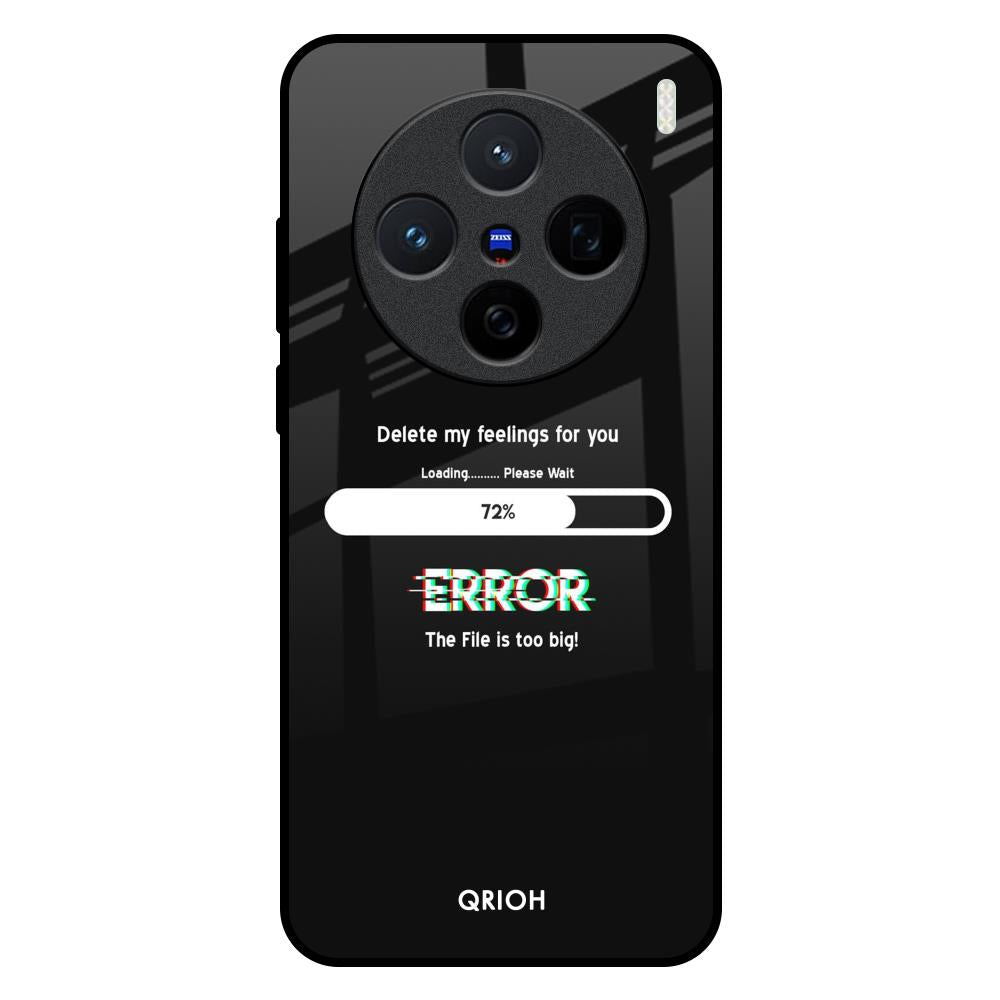 Error Vivo X200 5G Glass Back Cover Online