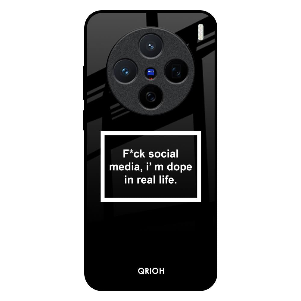 Dope In Life Vivo X200 5G Glass Back Cover Online